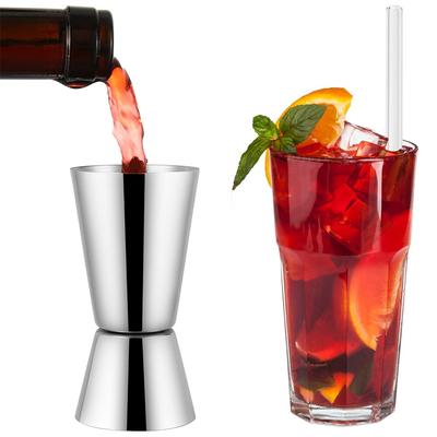 1Pc Bar Cocktail Jigger Edelstahl Rotwein Saft Jigger Doppel Geist Messbecher Für Home Bar Party Bar Zubehör