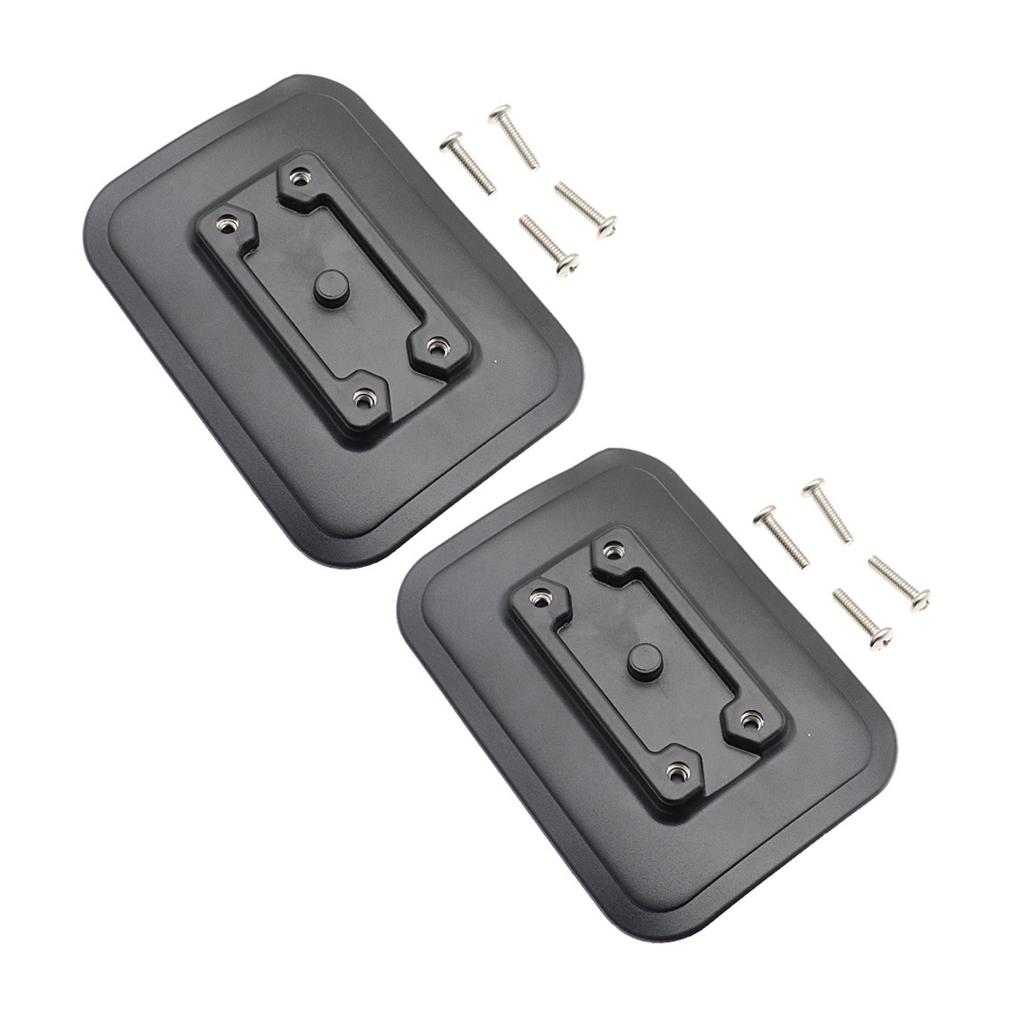 2Pcs Inflatable Boats Fishing Rod Holder Fixed Base Kayaks Stand Pad Fish Finders Mount for Outdoor Sports Surfing