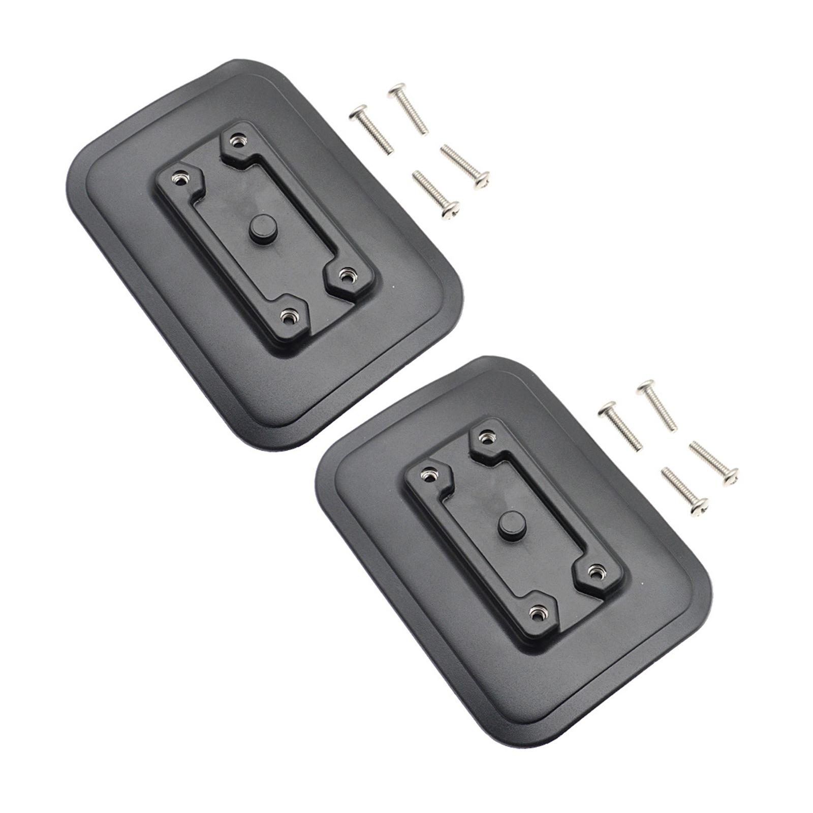 

2Pcs Kayaking Inflatable Boats Rod Holder Mount Fishing Rod Holder Fish Finders Mount Inflatable Boats Glues on Pad