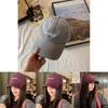 Chic Washed Cotton Baseball Cap With Unique Embroidery Casual Duckbill Design