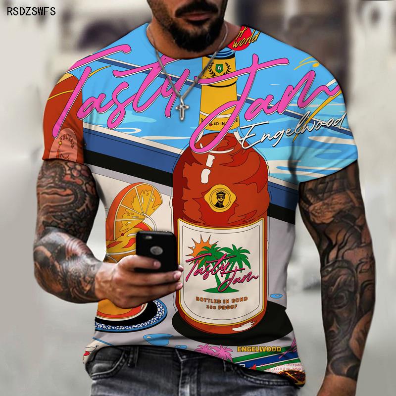 

Anime Manga Illustration 3D Printing Men s T-shirt Joint Hip Hop Cool Trend Male Oversize Loose Version S-5XL 5XL серый