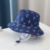 New Panama Summer Baby Girls Hat Beach Sun Cap Travel Boys Fisherman Cap Outdoor Children Bucket Hats Cotton Toddler Baby Hats