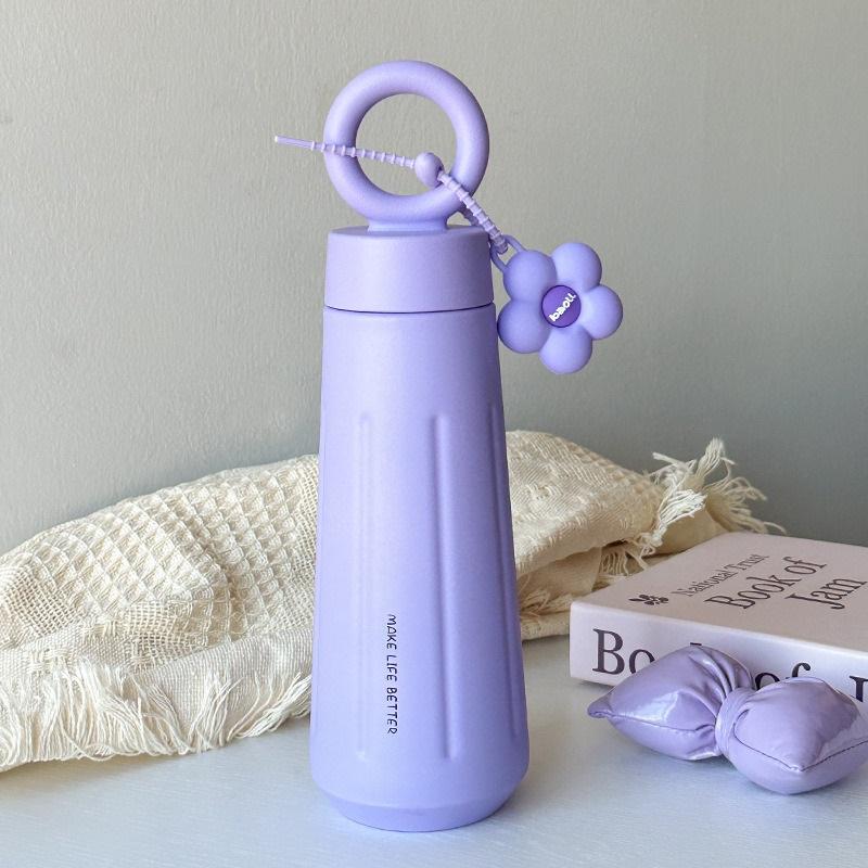 High Beauty Creative Fashion Petal Cup 316 Stainless Steel Vacuum Insulated Cup Outdoor Portable Handheld Carrying Cup