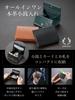 coin purse store bills and Genuine leather coin for men [yaoraca] Men's [Can cards] case, box-shaped, (dark green)