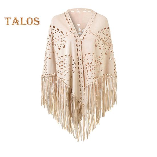 

Женская шаль, теплая ткань, однотонный цвет, универсальный, ажурный, с кисточками, зимний шарф, удобная шаль-накидка бежевый