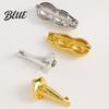 Creative Lapel Pin Peanut/Calla Shaped Flower Insert Brooch DIY Wearable Bouquet Holder Metal Clothing Ornament Brooch Clip Vase for Women Dried
