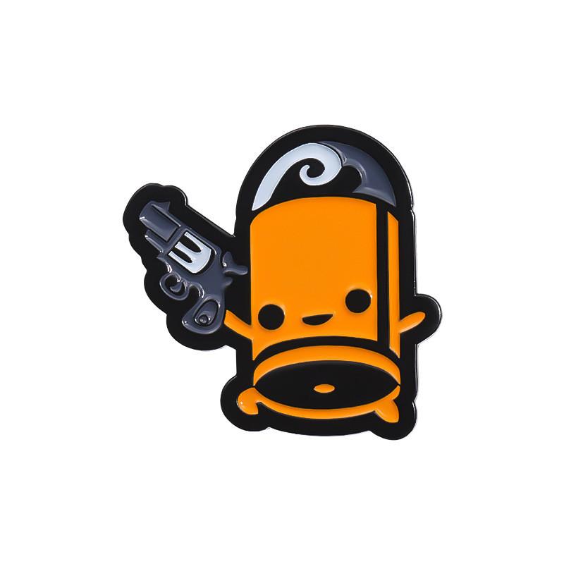 Rainbow Cartoon Stylish Animal Brooch Pin Offering Versatile Decoration For Clothing And Hats