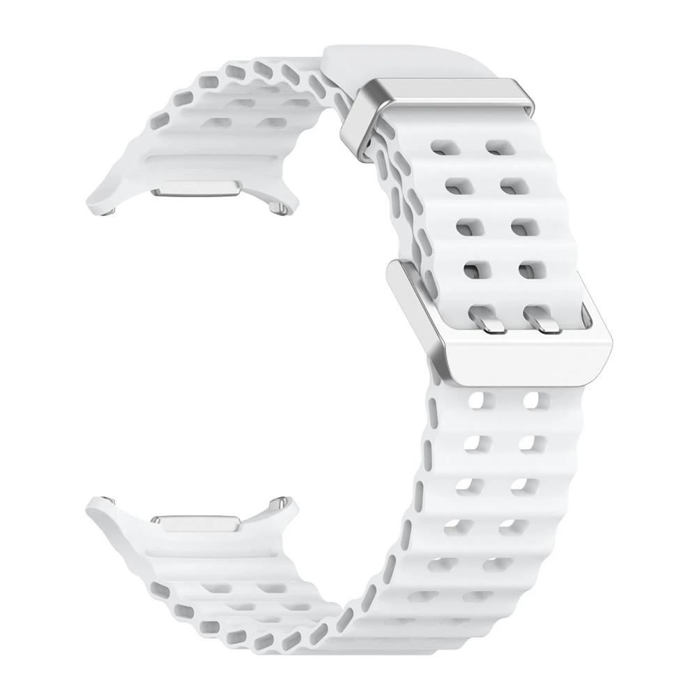 Bracelet pour Samsung Galaxy Watch Ultra 2025 Bracelet Sport en Silicone pour Galaxy Watch Ultra 47mm Bracelet de Poignet
