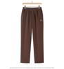 Women's Winter Plus Velvet Thickened Cotton Pants for Elderly: Warm, Loose Straight-Leg Fit for Grandma