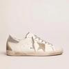 Unisex Retro Distressed White Shoes: Versatile, Height-Enhancing Korean GG Star Design