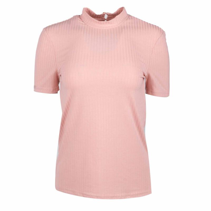 

Женская футболка с высоким воротом и короткими рукавами PIECES