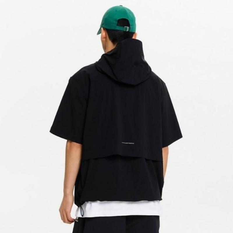 New Balance Windbreak Stretch Short Sleeve Anorak Nbnae21033 19