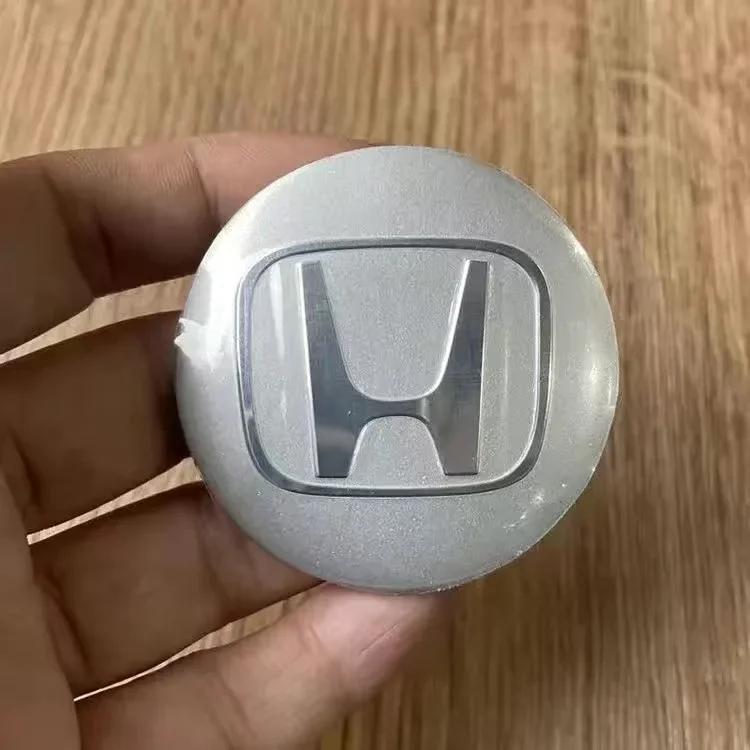 4Pcs 56mm Car Wheel Center Hub Cap Emblem Sticker Accessories For Honda Civic FIT Accord Prelude CRV 5th City CRZ CRX Jazz Acura