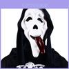 Scream Geest Latex Masker Horror Kostuumaccessoire Voor Halloween Feesten