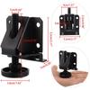 4 Pack Black Leveling Feet Heavy Duty Adjustable Furniture Leveler Legs with Installation Screws Lock Nuts and Wrench