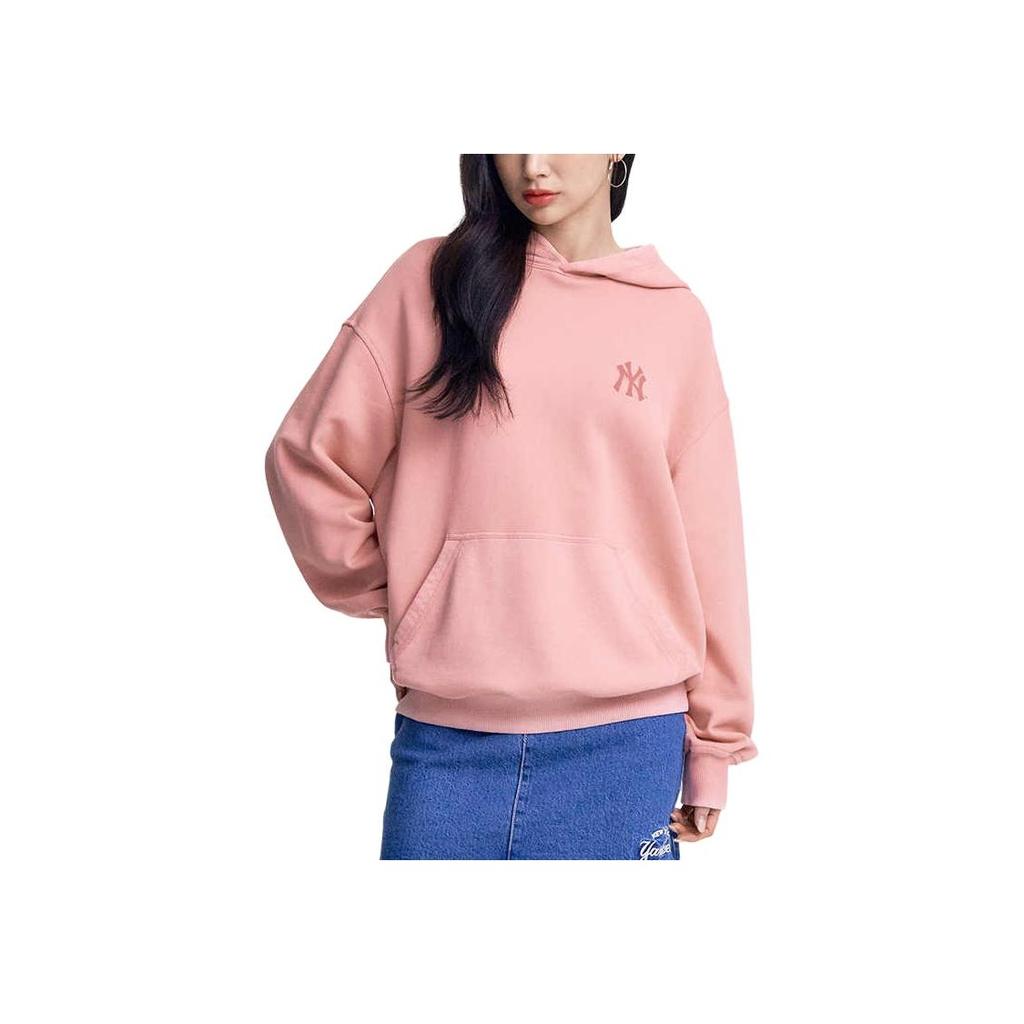 New MLB New York Yankees Sweatshirt Unisex Light Peach Pink 3AHDB0751-50PCL
