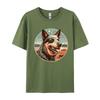 Vintage Australian Cattle Dog Tshirt Dog Lover Tshirt Animal Funny Pure Cotton Tee Shirts Adult Tops Tees