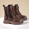 Mädchenstiefel Kinderschuhe Neuer Stil Niedrige Stiefel Rutschfeste Schuhe Einzelne Stiefel