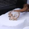 Korean Elegant Pearl Brooch: High-End Alloy Corsage Pin for Coats and Trench Coats