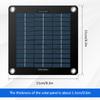 10W Solar Panel Kit 12V Waterproof Solar Trickle Charger Portable Solar Powered Charger High Efficiency Car Battery Maintainer