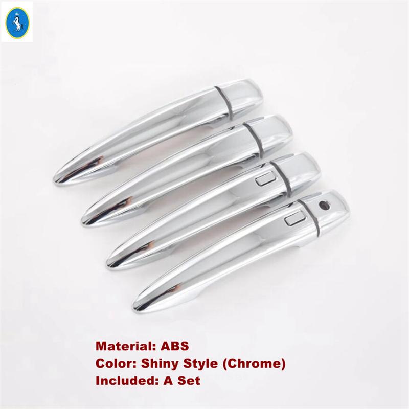 ABS Car Outside Door Pull Doorknob Handle Decor Cap Cover Trim For Nissan Qashqai J12 2024 Exterior Parts Accessories