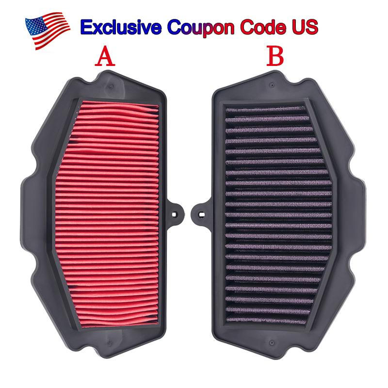 Motorcycle Air Filter Intake Cleaner For Kawasaki CX500 ER400 EX400 EX500 Ninja 400 500 ABS Z400 Z500 DMF DNF DPF 110130767