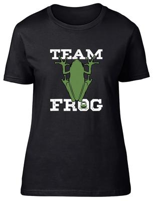 Team Frog Amphibian Lover Womens T-Shirt Ladies Gift Tee