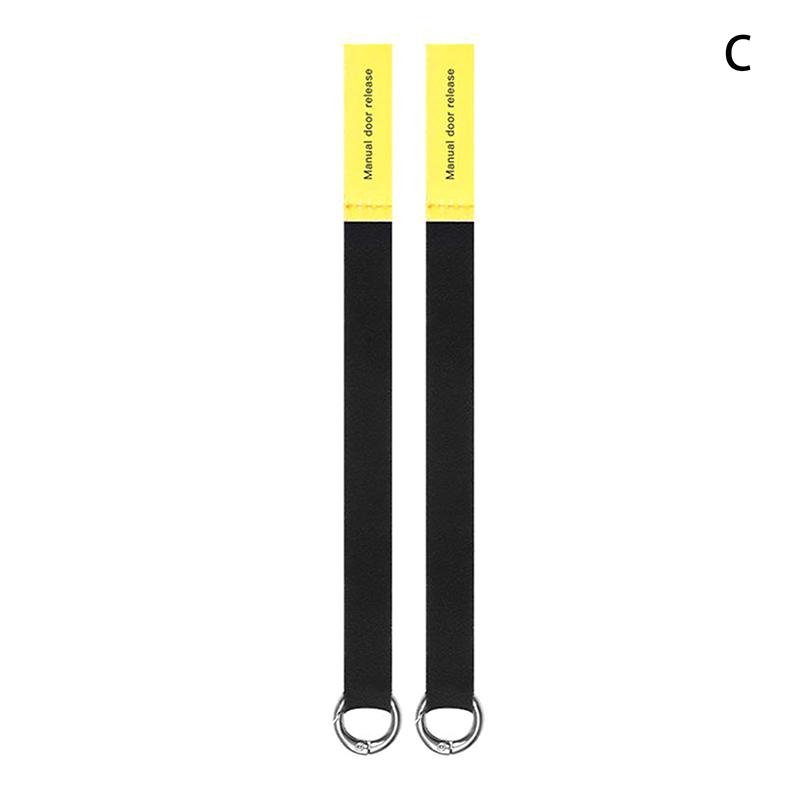 

2/4pcs Car Rear Door Emergency Safety Rope Rear Door Mechanical Switch Emergency Handle For Model 3 Model Y 2025 2025