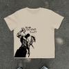 Vintage Unisexs Funny Anime Who Decided That Graphic Tshirt Streetwear Unisex Oversize Tee Top Casual Trend Loose Summer Meme