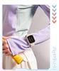 Sanda Dual Time Waterproof Transparent Sports Wristwatch with Colorful Single Display and Student Timer Function