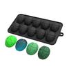 Silicone Brains Chocolate Mold 10 Cavity Baking Mould for Fondant Cake Dishwasher Safe and Easy Releases Dessert Molds
