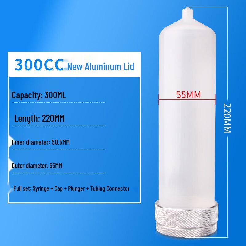 300CC American Screw-On Dispensing Syringe Set
