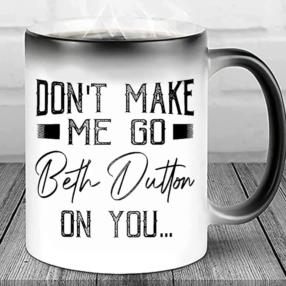 

Апулар Не заставляй меня быть Бет Даттон на тебя Цитаты из телешоу Йеллоустоун Кофейная кружка (#Кружка-хамелеон) Кружка 11 унций