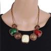 Shining Diva Fashion Necklace for Women (Multi-Colour)