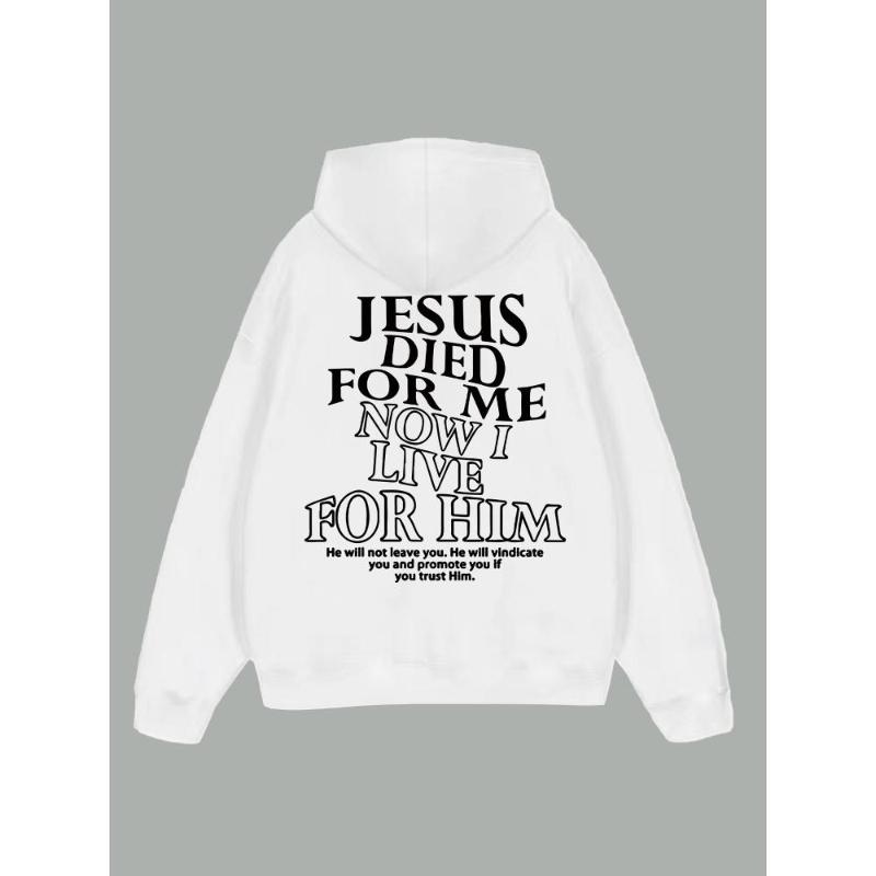 

Relaxed Fit Logo Hoodie, Laid-Back Versatility for Effortless Looks XXL білий