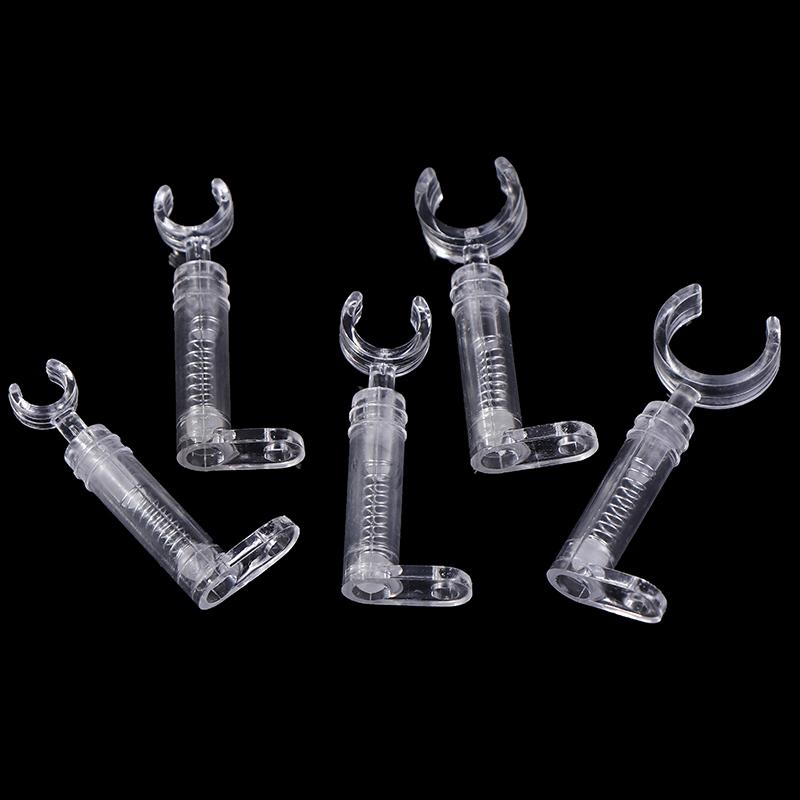 5Pcs Neon Light Transparent Supports Neon Sign Plastic Stand Height For 8Mm~18Mm Tube Neon Sign Parts