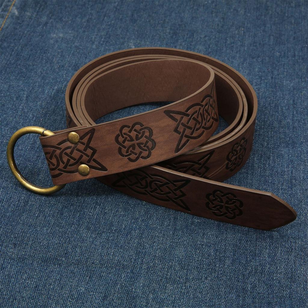 Medieval Waistband Vintage Cosplay Alchemist Belt for Men Cosplay Supplies Waistband for Photoshoots and Stage