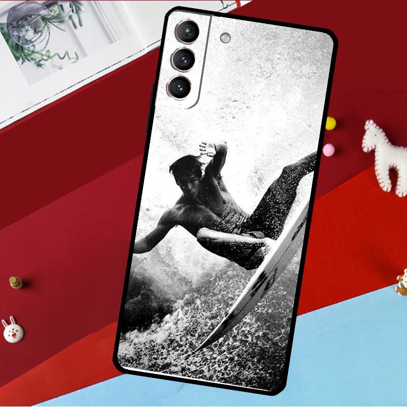 Surfer Surf Hang Loose Shak Funda For Samsung Galaxy S26 Ultra S24 S22 S23 S25 Plus S20 S21 FE S9 S10 S25 FE Phone Case