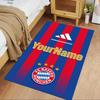 Bayern Munich Customize Your Name Carpet Perfect for Hallway Dining Room Game Room Playrooms Anti-slip Rug Decorate Offices