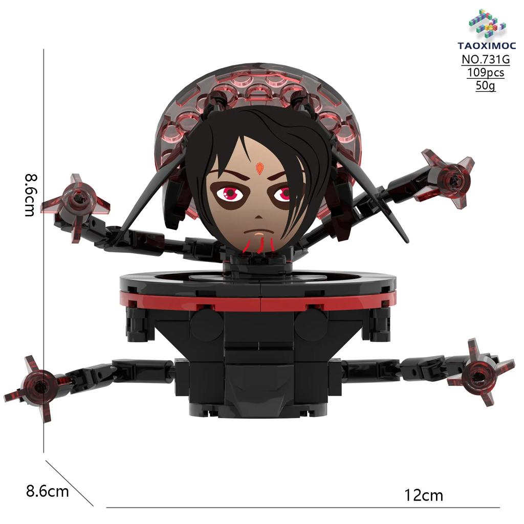 Mini Skibidi Toilet Man Figure Anime Building Block Toys Tvman Plus Titan Cameraman Speakerman Bricks Model Kid Birthday Gifts