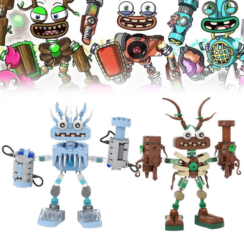 Singing Monsters My Wubbox Robot Building Blocks Set Action Figures Models Toys
