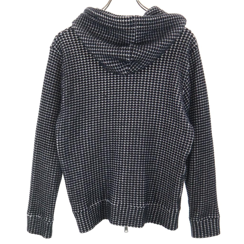 Seagreen Long Sleeve Waffle Zip Hoodie 2 Navy Men's Used