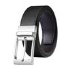 Men's Genuine Leather Belt with Stainless Steel Pin Buckle