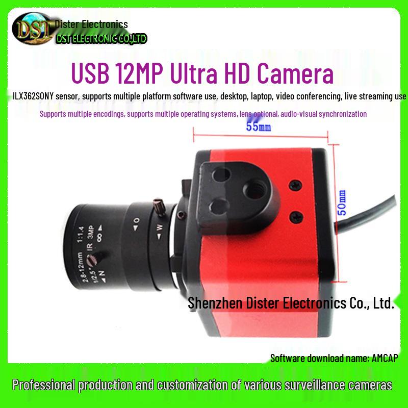 USB High-Definition Webcam for Streaming, Conferencing, and Teaching