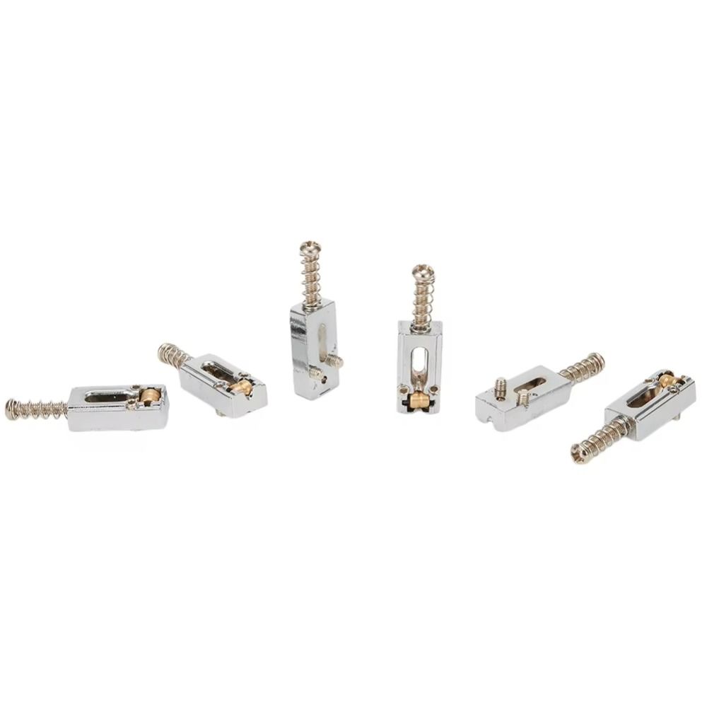 Black Gold Electric Guitar Bridge Replacement Bridge Tremolo Saddles  Electric Guitar Accessories