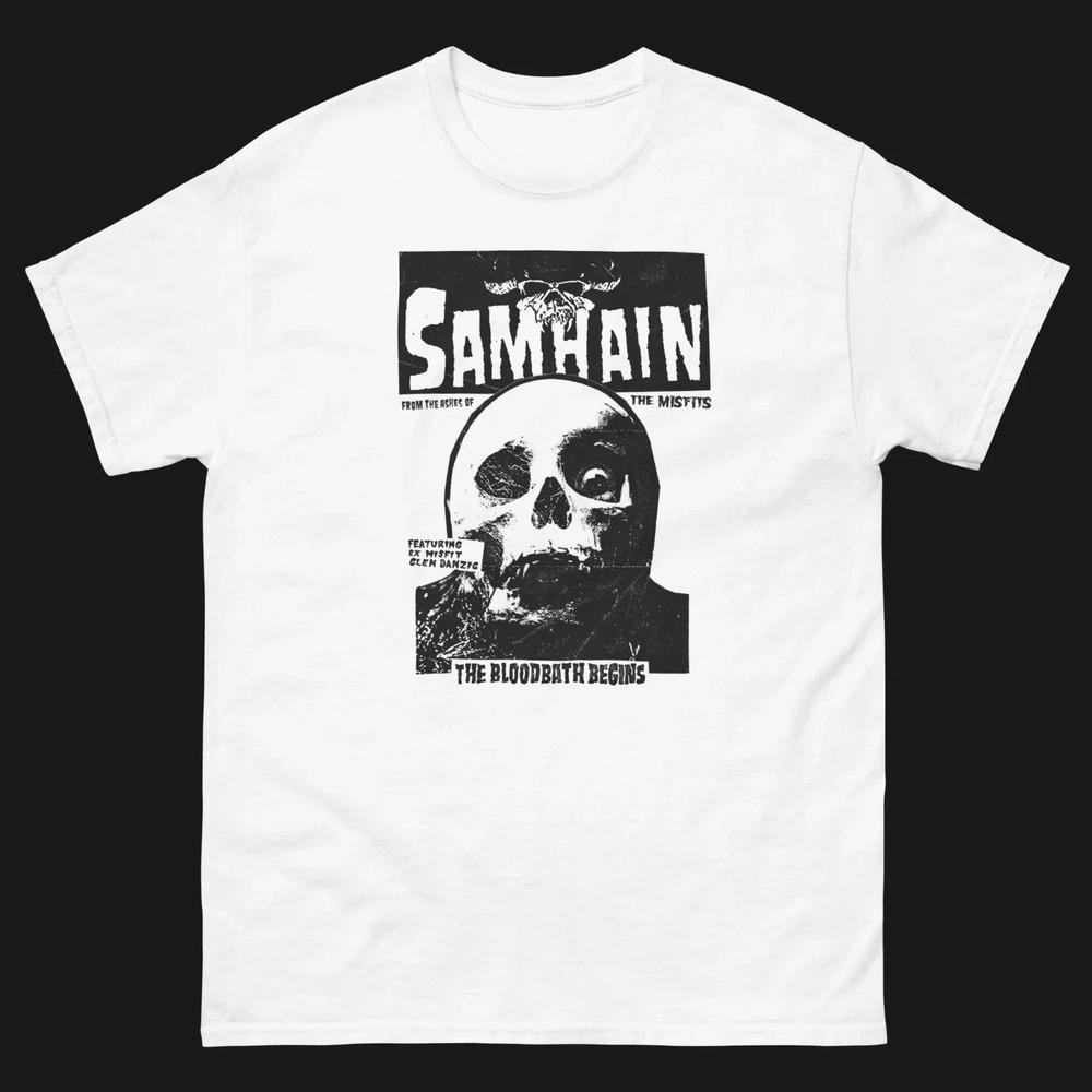 Samhain From the Ashes Of Misfits T Shirt Size S-5XL Unisex T-Shirt S