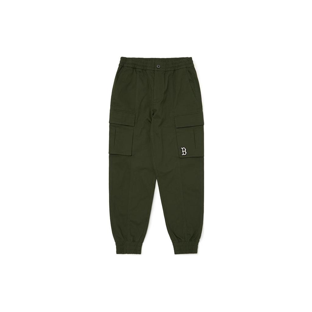 New MLB FW22 Casual Pants Women's Army Green 3FWPB0324-43KAD