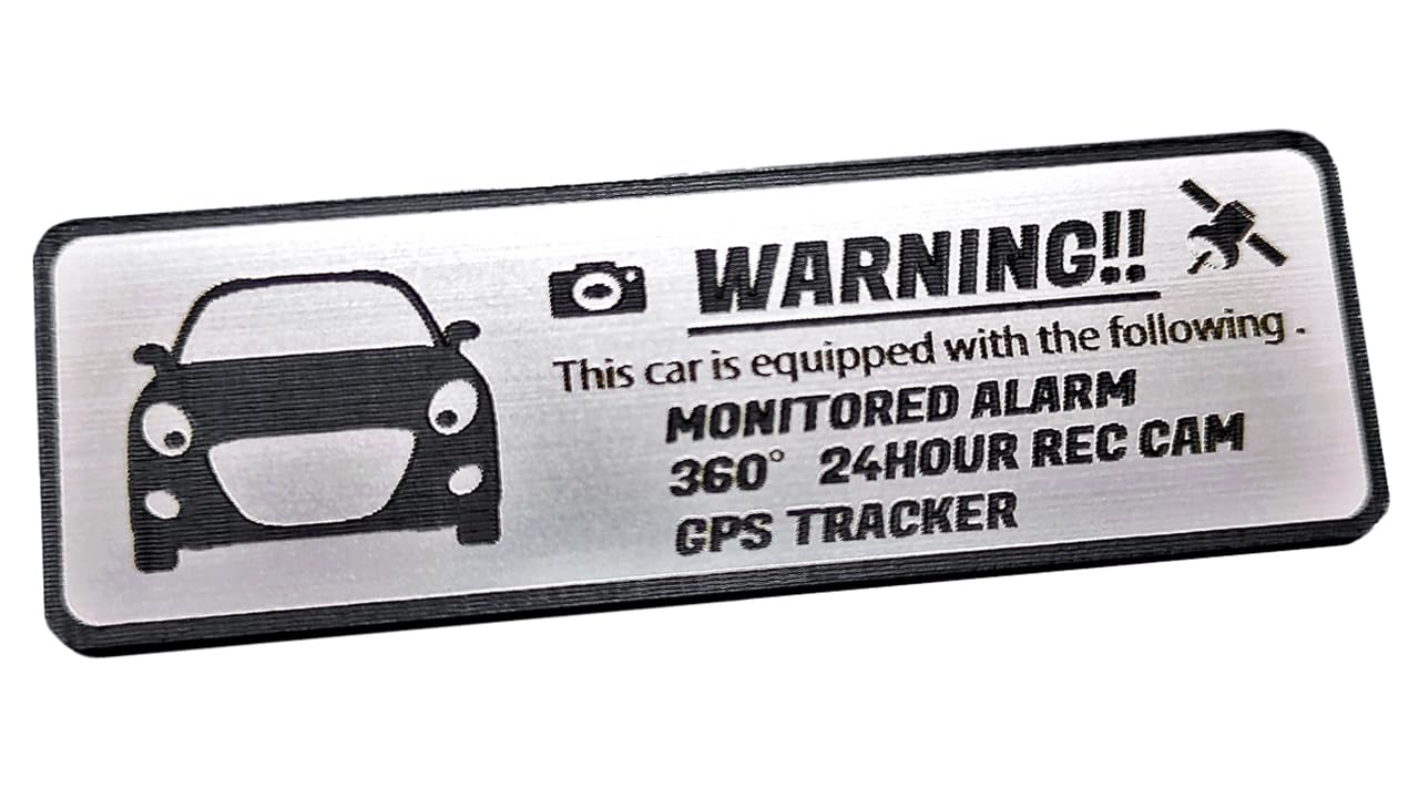 

Honami Works Copen Cero LA400K Copen Celo Эмблема безопасности Круглосуточное наблюдение Видеорегистратор GPS трекер Наклейка