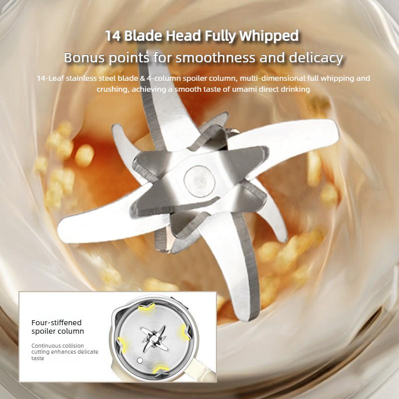 Large Capacity Heating Soybean Milk Machine Automatic Household Food Blender Multi-function Rice Paste Auxiliary Food Maker