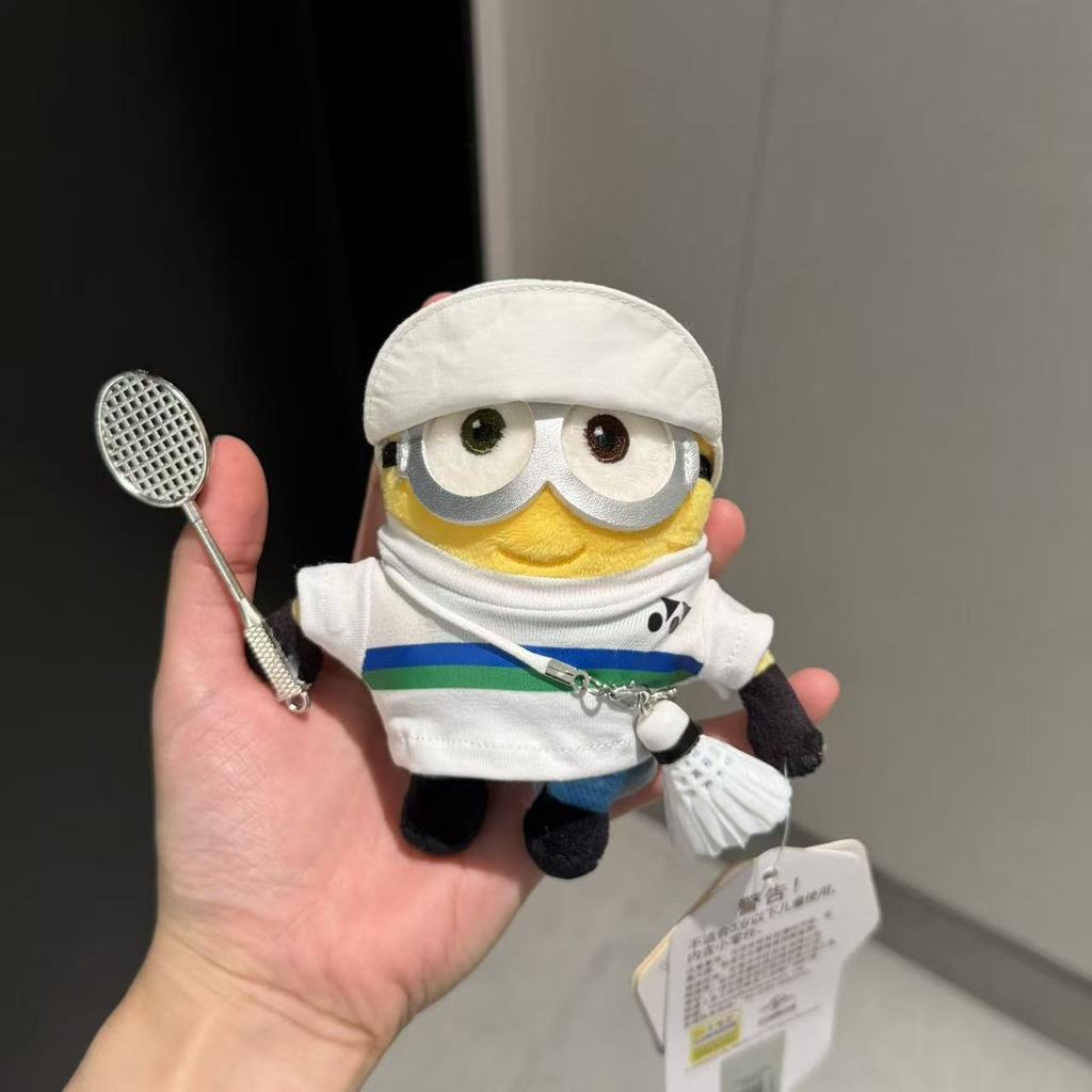 Minions And Monsters Plush Keychain Toy With Cartoon Style For Kids And Collectors